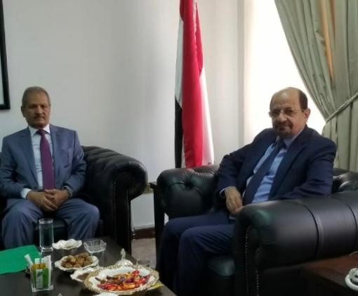 سفير بلادنا بالمملكة العربية السعودية يلتقي رئيس المؤسسة العامة للتأمينات
