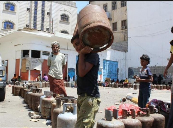 عودة نشاط شركة الغاز في عدن